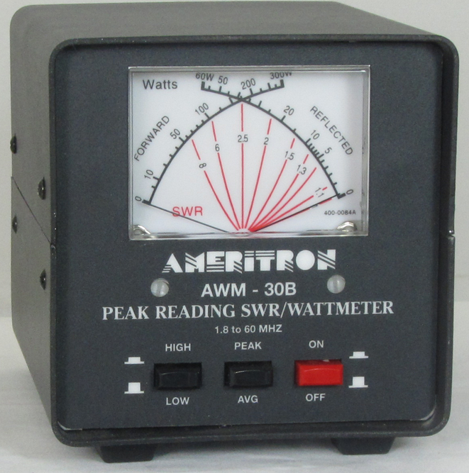 Ameritron AWM-30BX HF/6M SWR/Power Meter - 3kW PEP2