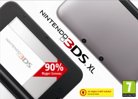 3DS XL Hardware Silver and Black