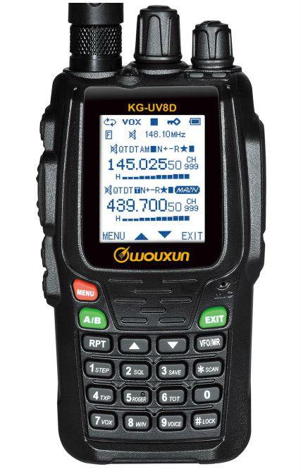Wouxun KG-UV8D Dual Band FM Handheld Transceiver