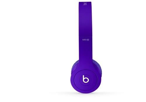 Beats by Dre Solo Over-Ear Headphones - Matte Purple S1