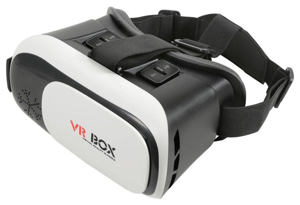 VR BOX Virtual Reality Goggles for Smart Phone - Black/White