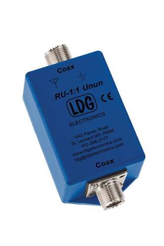 Ldg ru-1:1 unun - remove unwanted rf  from the coax cable