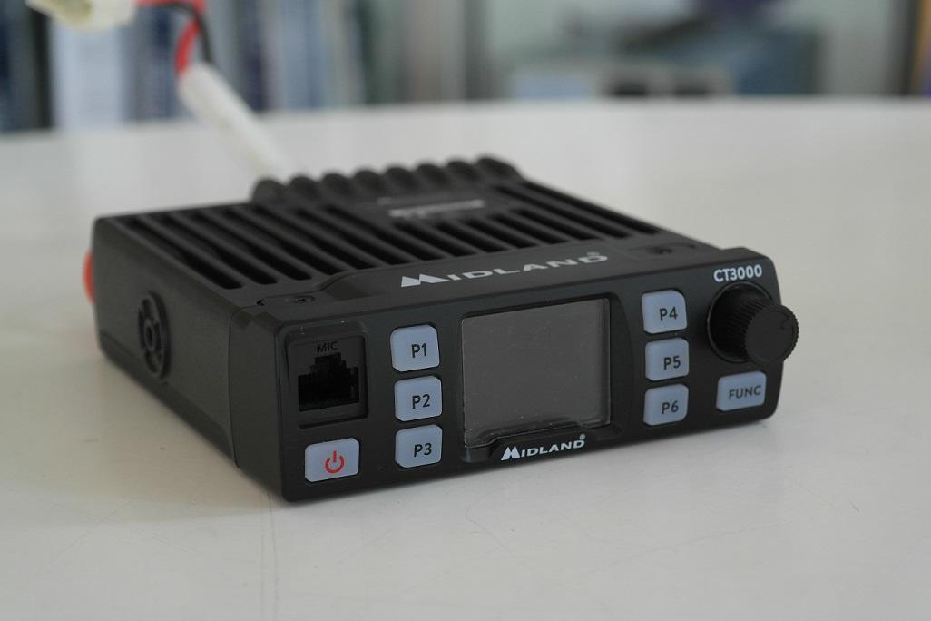 Second Hand Midland CT3000 Dual Band VHF UHF FM 2m 70cm Mobile Transceiver Radioworld UK