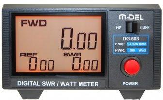 MyDEL Nissei DG-503 Digital Display SWR/Power Meter (MFJ-849)