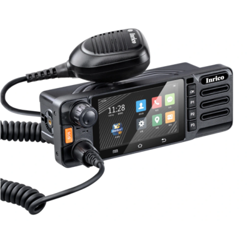 Inrico tm-9 4g mobile radio, connect to move,  vehicle device,