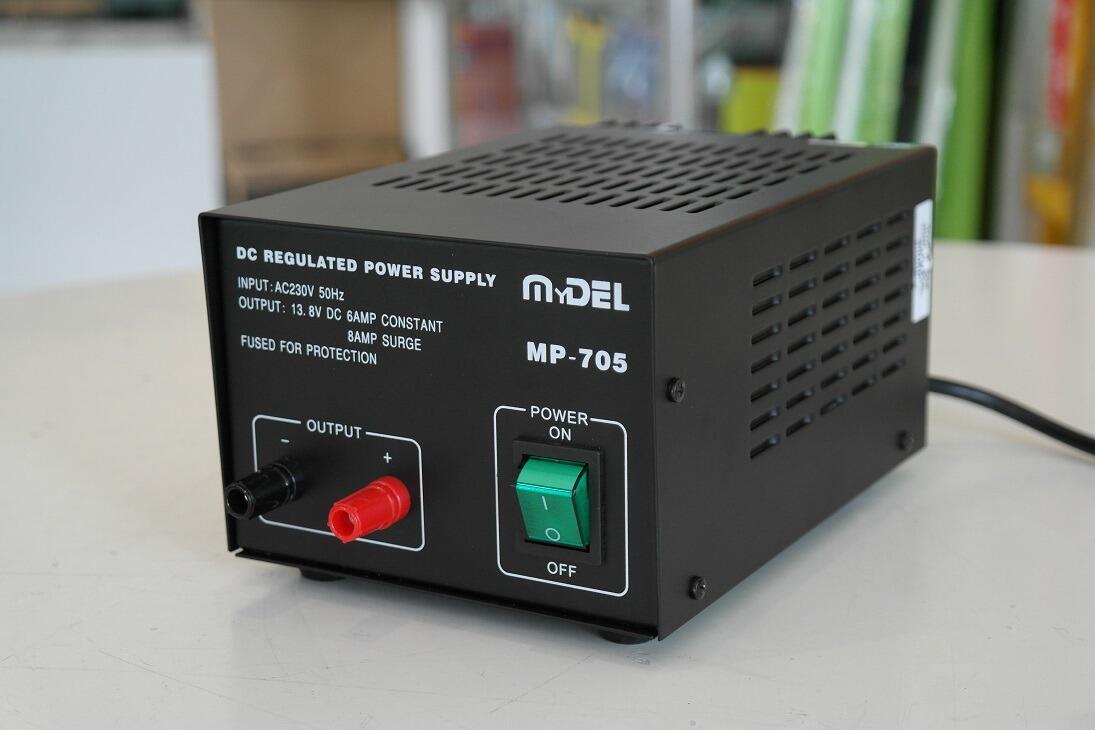 Second Hand MyDEL MP705 Linear Power Supply 6 Amps with 8 Amps peak