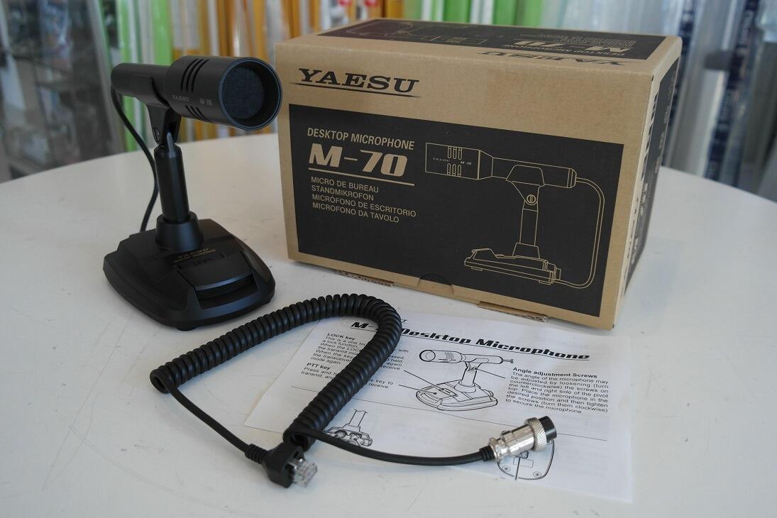 Microphone de bureau YAESU M-70 pour stations YAESU