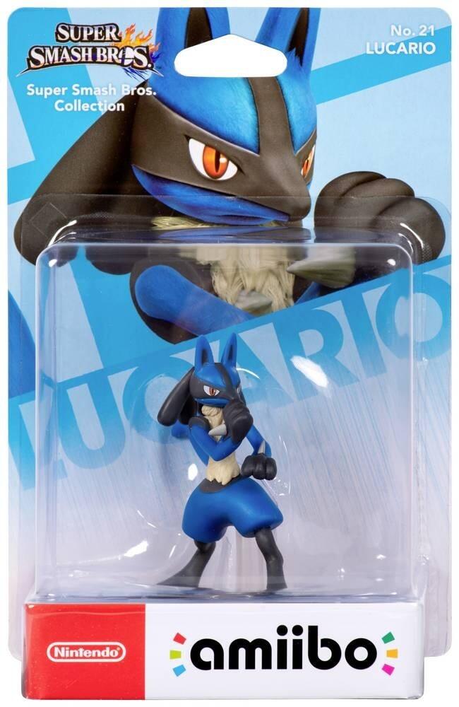 Nintendo Amiibo Figure amiibo Super Smash Bros No 21 Lucario at ...