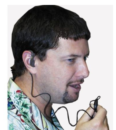 Mfj-292k Discrete Earphone with Mic and Ptt is compatible with Kenwood radios