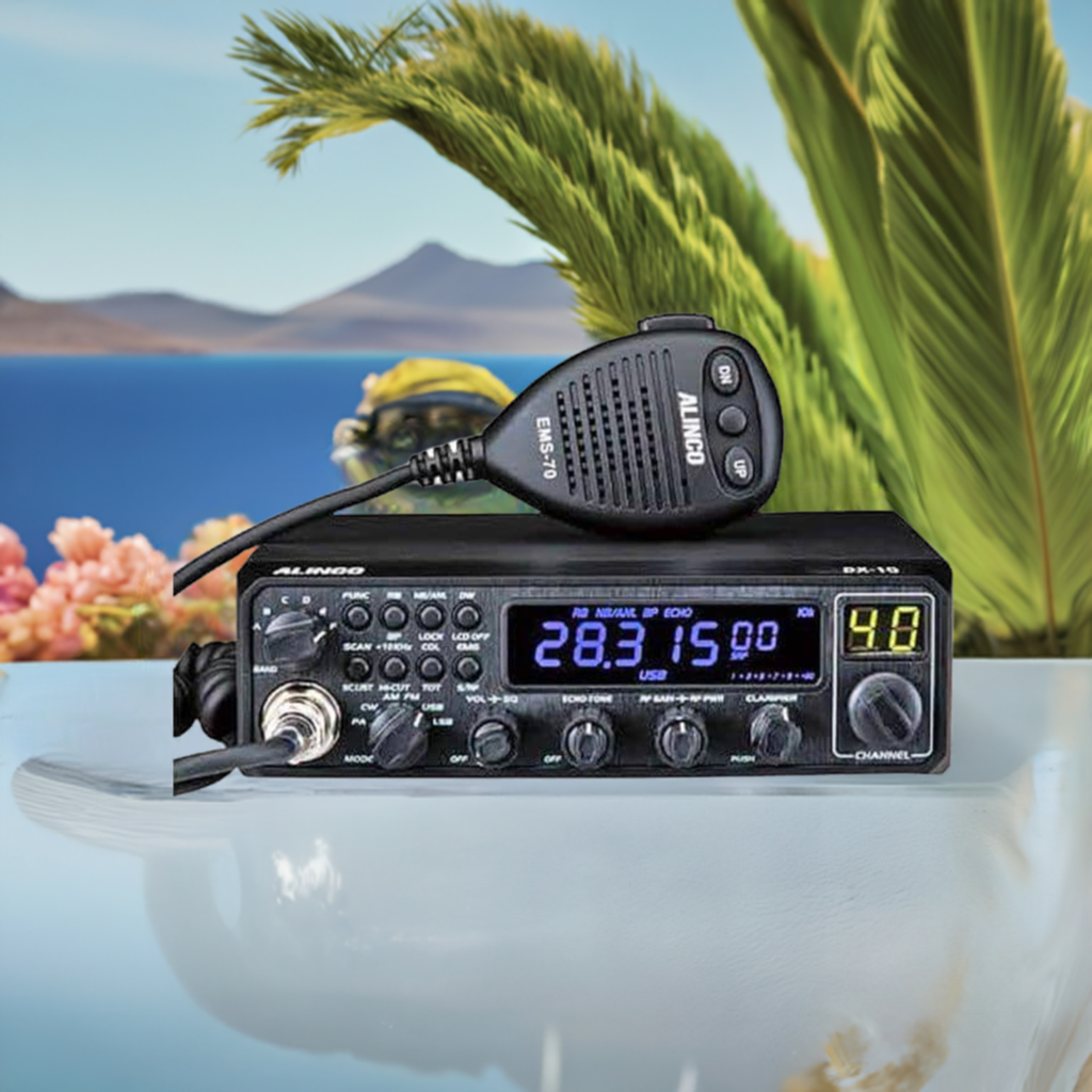 Alinco DX-10 28MHz all mode mobile transceiver.