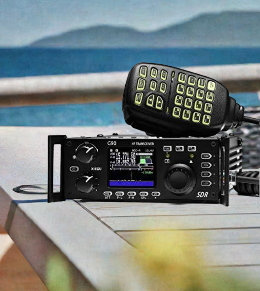 Xiegu G90 portable 0.5 - 30MHz, SSB/CW/AM - Radioworld UK