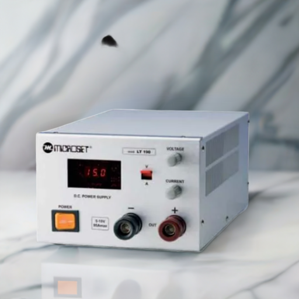 Microset laboratory heavy duty power supply 4