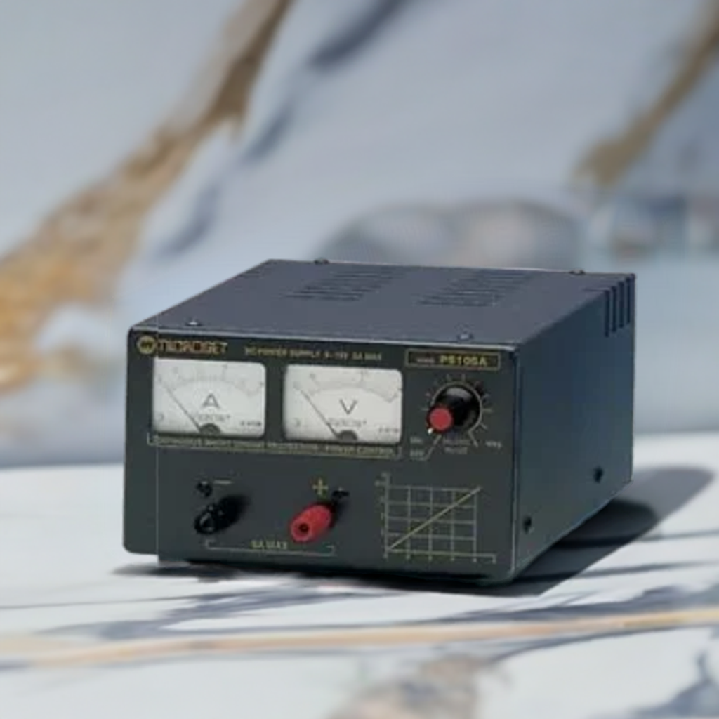 Microset PS-105 5 Amp 0-15V Linear Power Supply - Radioworld UK