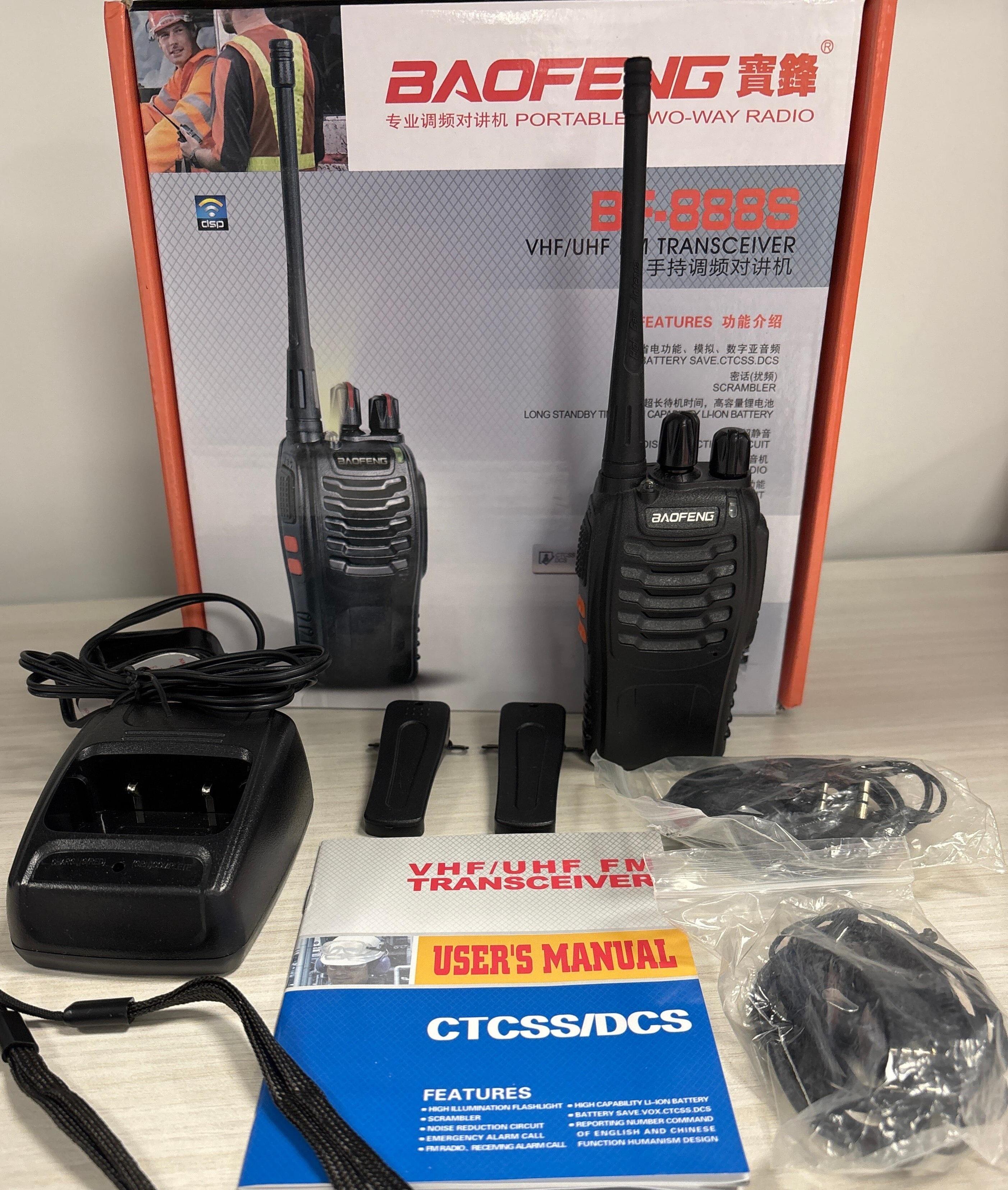 ホビーラジコン Baofeng-QS-888S Second Hand Baofeng BF-888S PMR446 License-Free Walkie Talkie