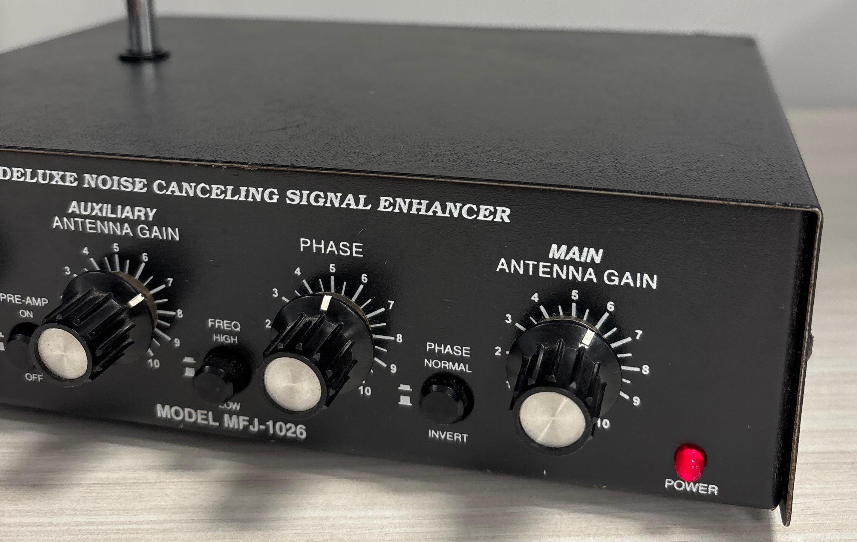 MFJ-1026 Noise Cancelling Signal Enhancer ノイズ