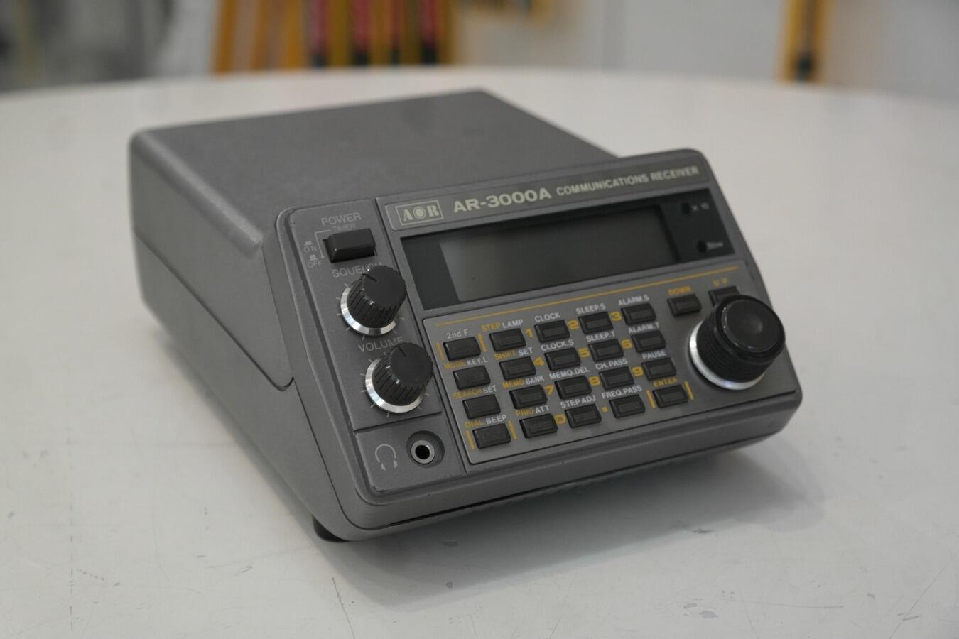 Second Hand AOR AR-3000A Wideband Desktop Receiver | Radioworld UK