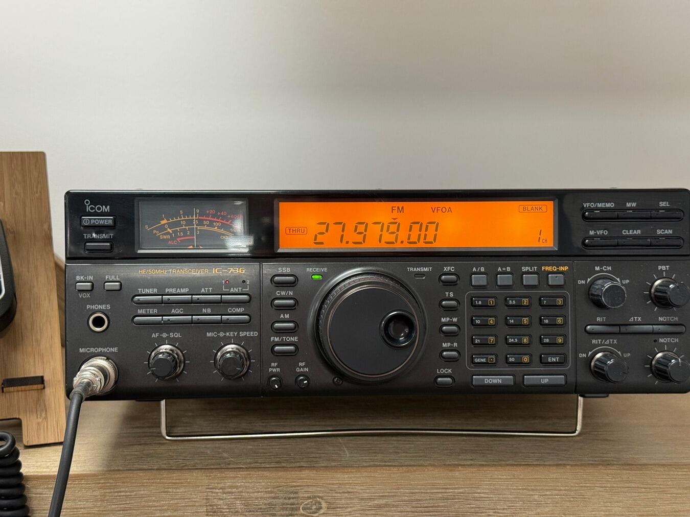 Second Hand Icom IC-736 HF Transceiver – Radioworld UK