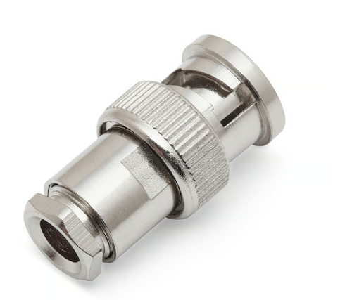 RG-58 compatible BNC plug – secure twist-lock design