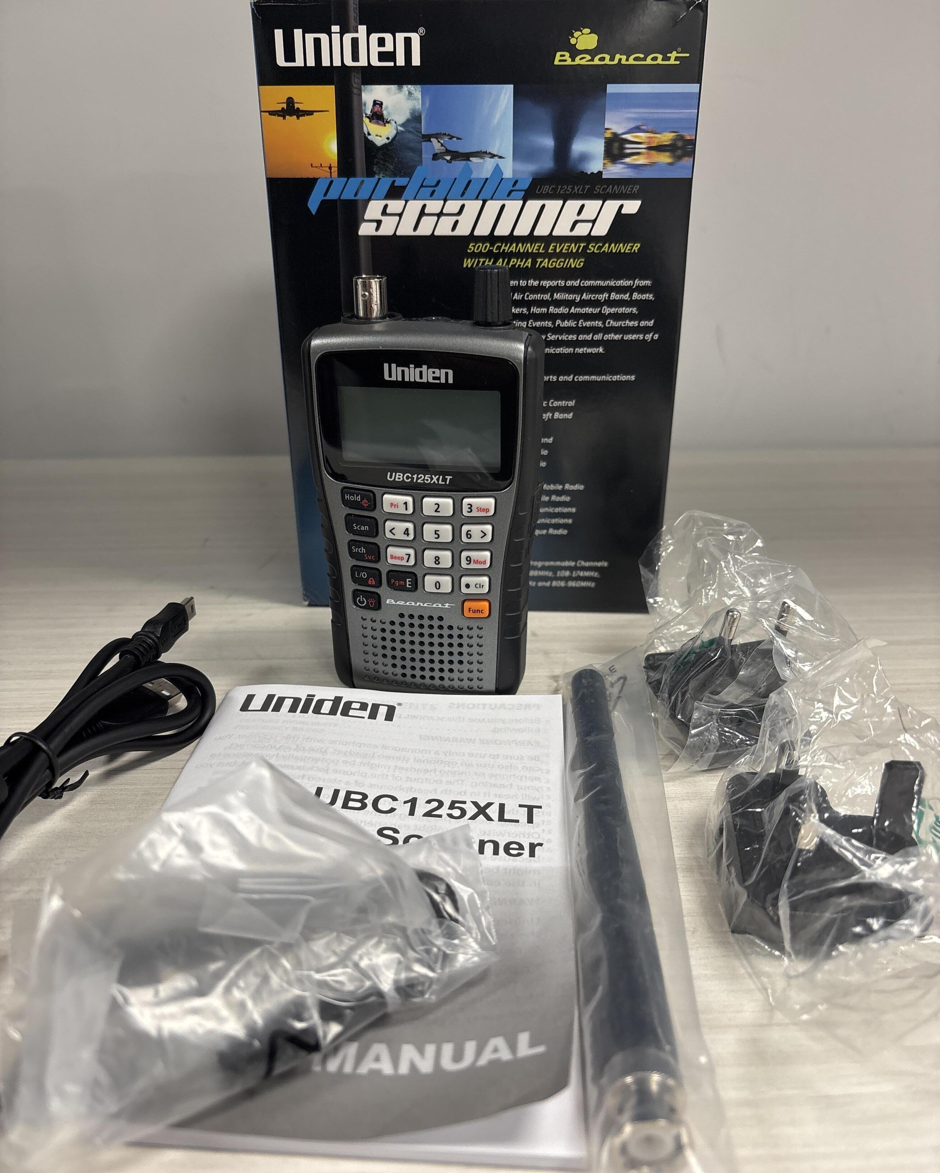 My New Scanner Uniden UBC125XLT : Ukradioscanning