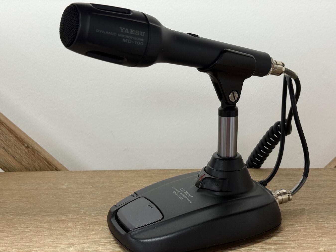 Second Hand Yaesu MD-100A8X Desktop Microphone | Radioworld