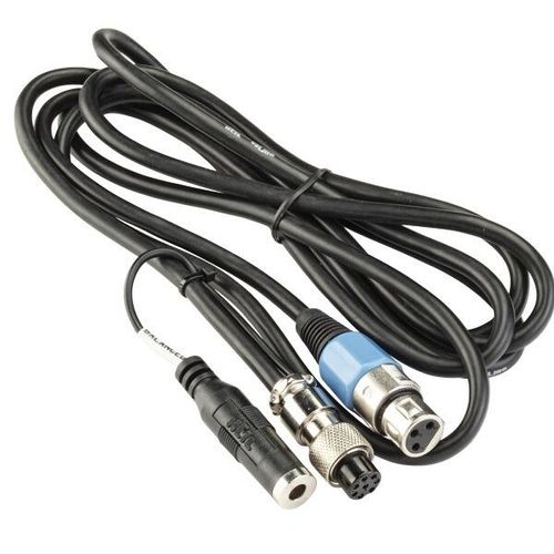 CC-1-XLR-I 3-pin XLR to Icom 8-pin round connector close-up