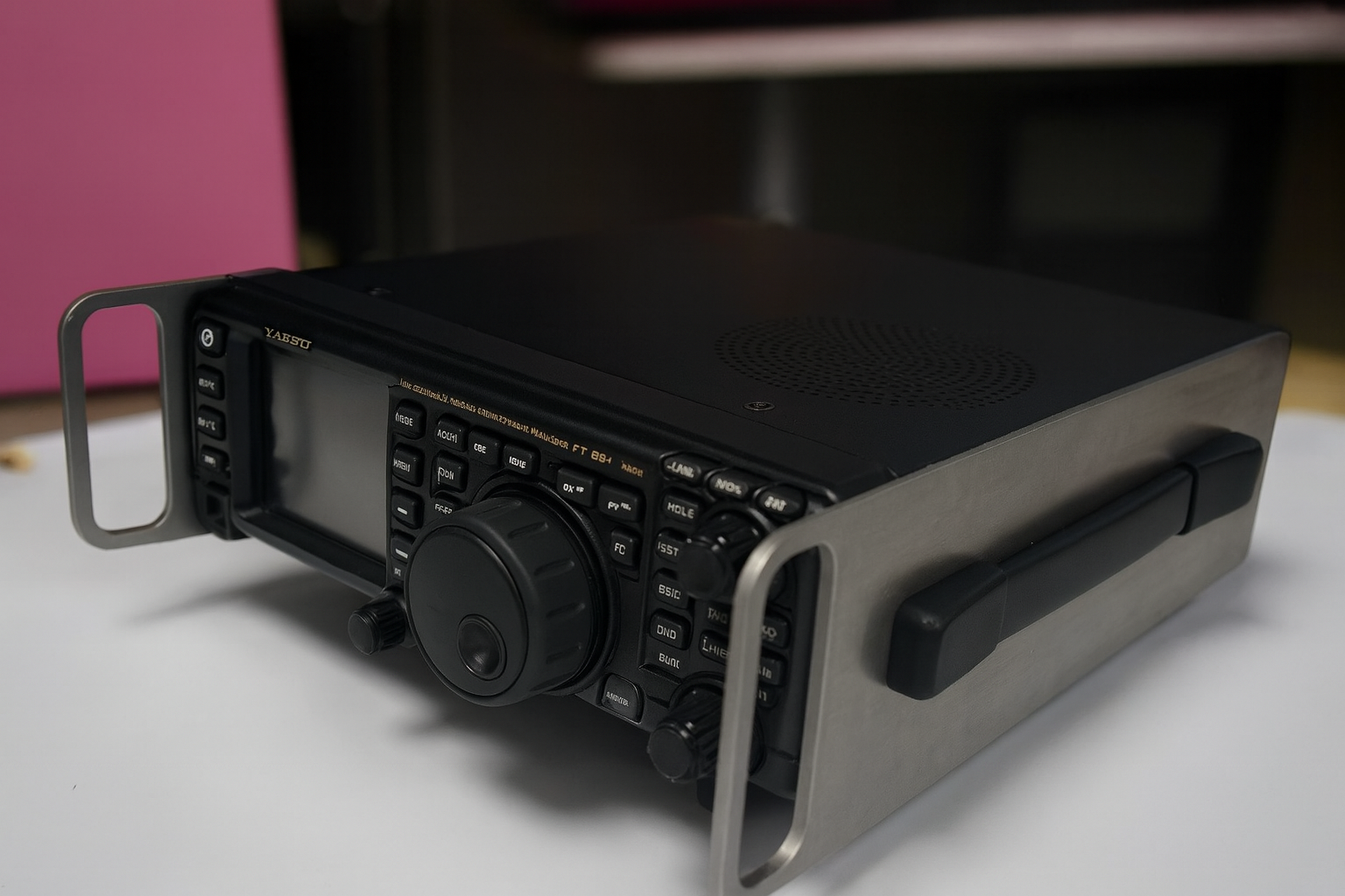 Mydel-FT991(A) Side Panel Guards with Hand Grips for Yaesu FT-991