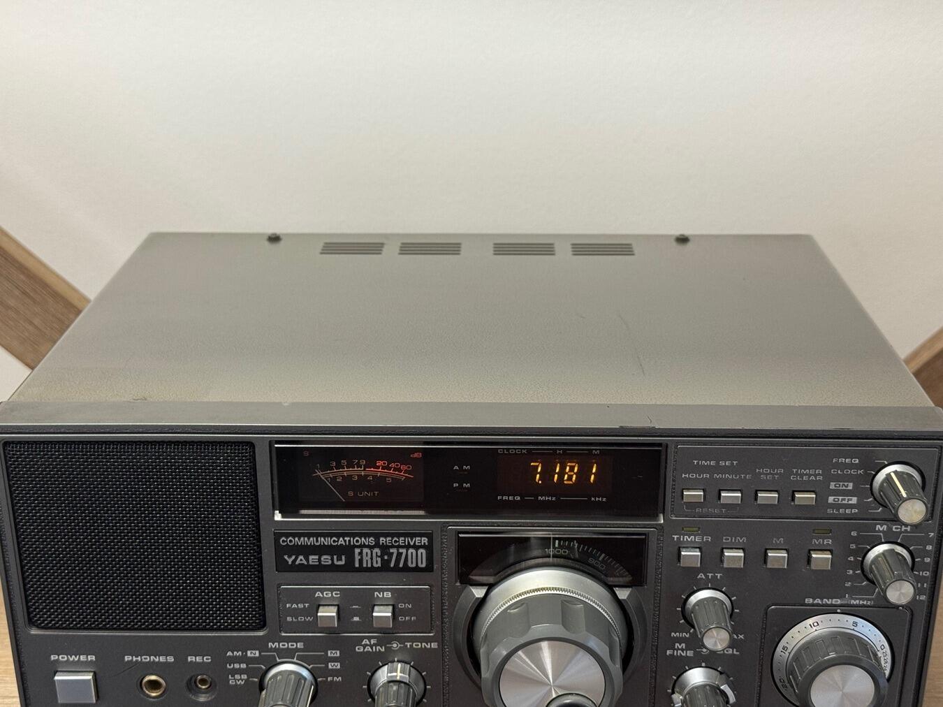 Second Hand Yaesu FRG-7700 HF Receiver | Needs Servicing