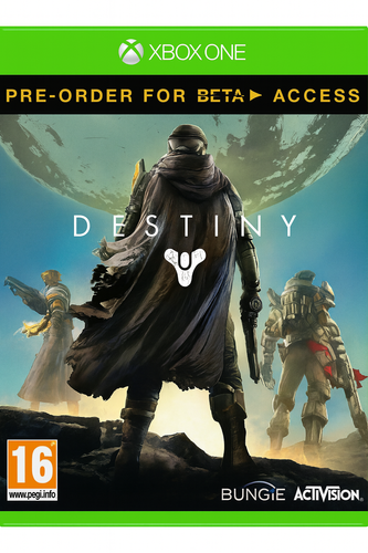 Destiny Xbox One game cover – sci‑fi shooter from Bungie and Activision