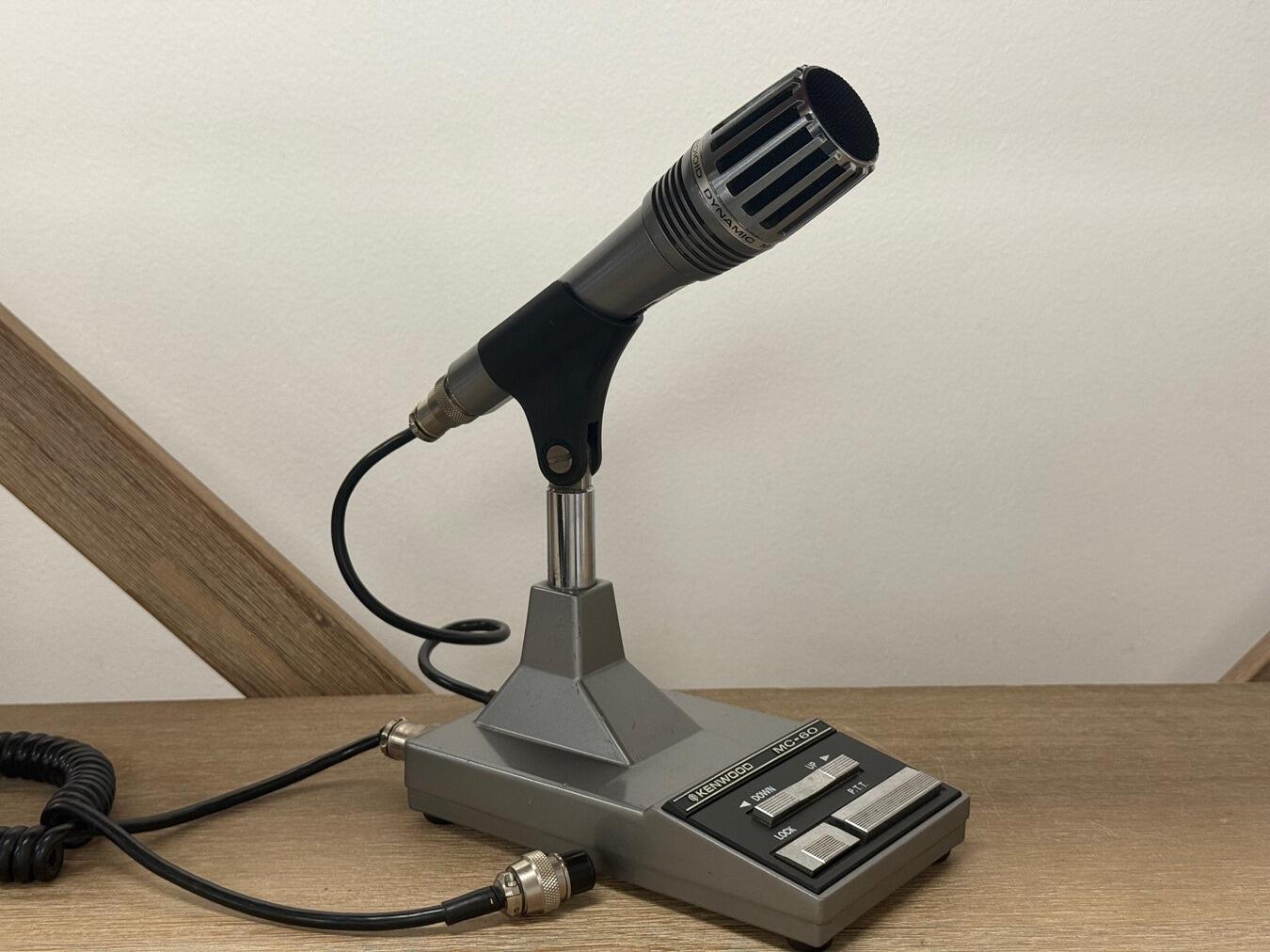 【極美品】ケンウッド MC-60 ダイナミック型スタンドマイク 8ピン ジャンク 極美品】ケンウッド MC-60 ダイナミック型スタンドマイク 8ピン