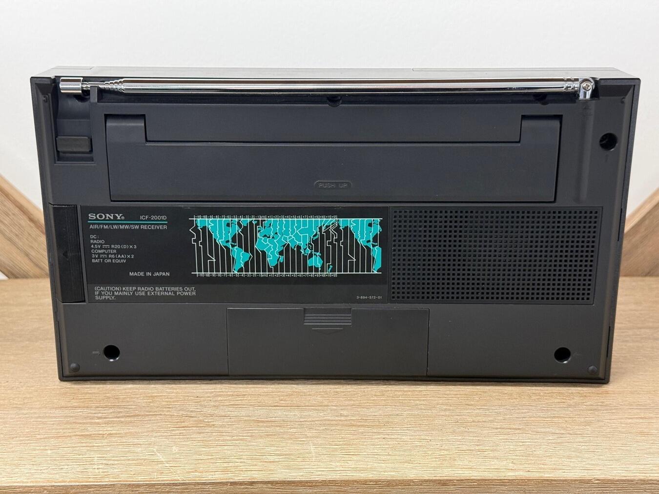 Second Hand Sony ICF-2001D HF/VHF Receiver | Radioworld