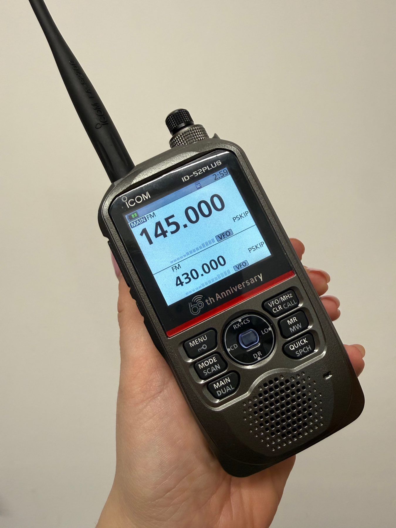 Second Hand Icom ID-52 PLUS 60th Anniversary Limited Edition Model