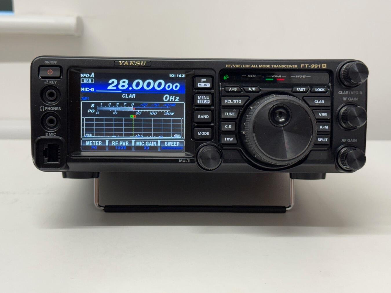 Second Hand Yaesu FT-991A Multi Band Mode Transceiver - Radioworld UK