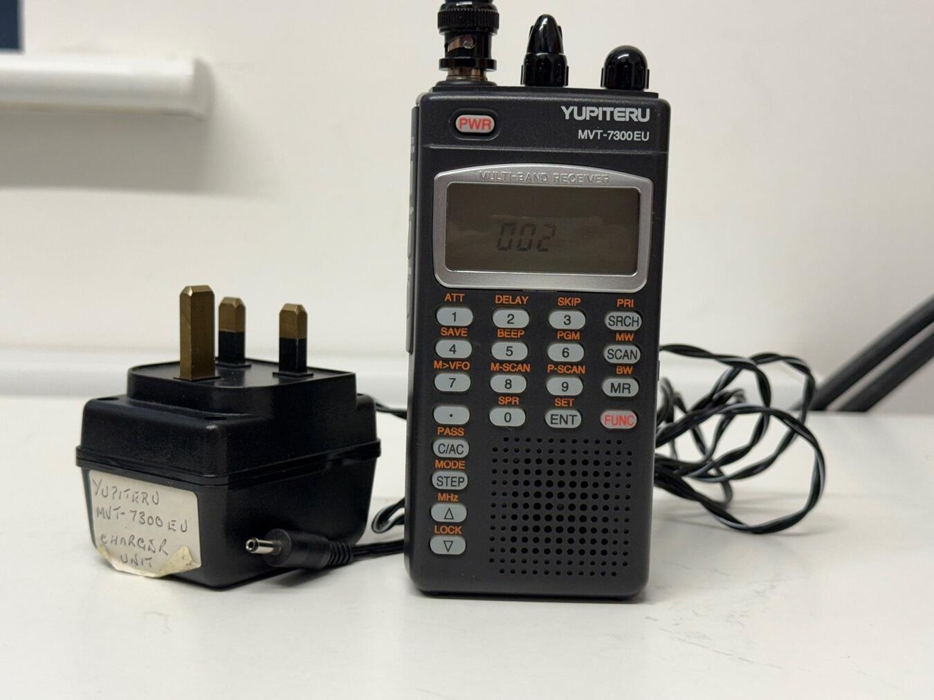 Second Hand Yupiteru MVT‑7300 Multimode Scanner – Wideband Receiver