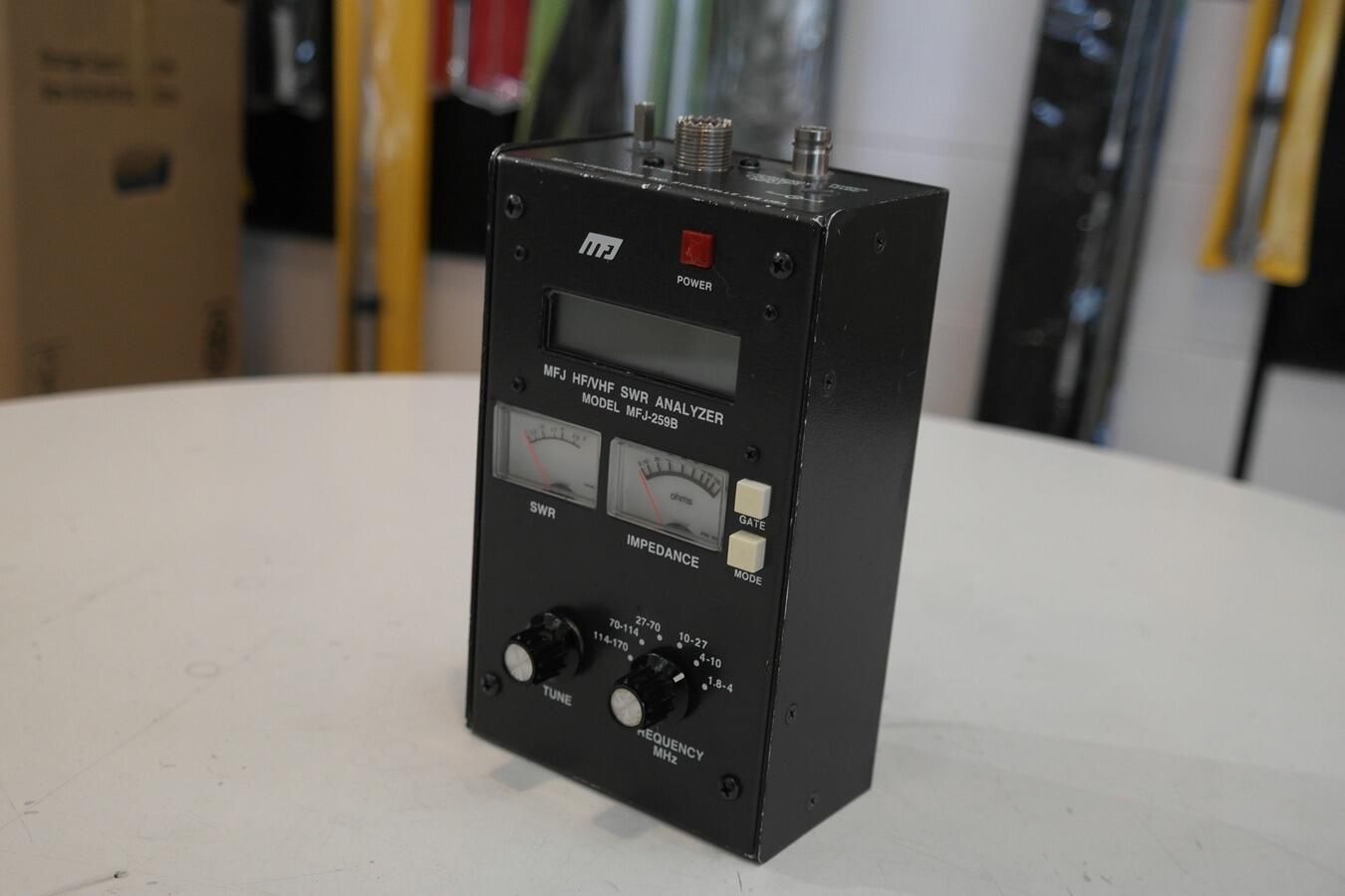 Second Hand MFJ-259B Antenna Analyzer SWR, velocity factor, coax