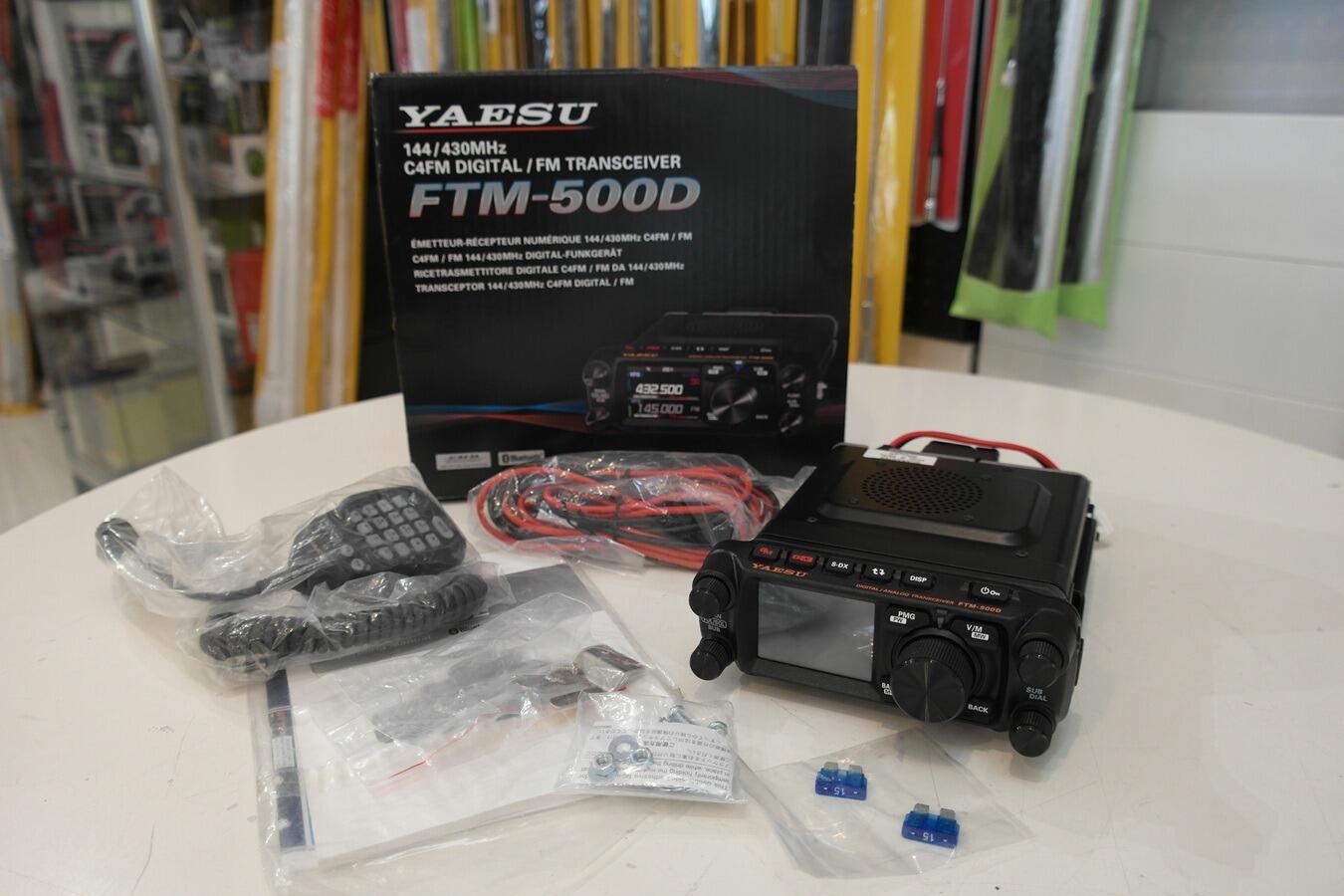 Second Hand Yaesu FTM-500DR/DE VHF UHF Mobile Transceiver