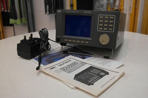 AOR SDU-5500 receiver spectrum display unit front view