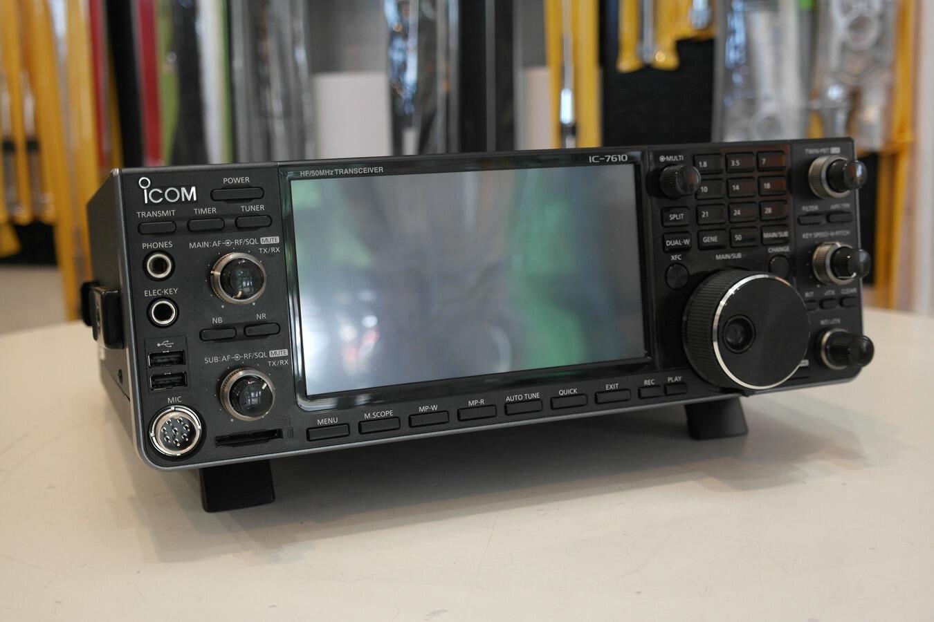 Second Hand Icom IC-7610 HF/50MHz SDR Transceiver | Radioworld UK