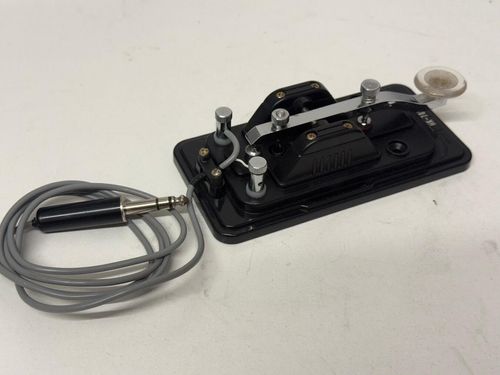 Second Hand Himound HK‑702 Straight Morse Key with 3.5mm Plug