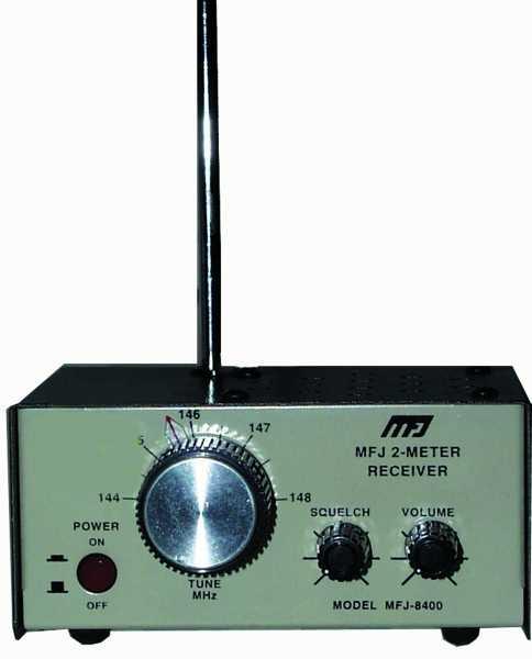 MFJ-8400W 2 Meter Receiver -- Wired