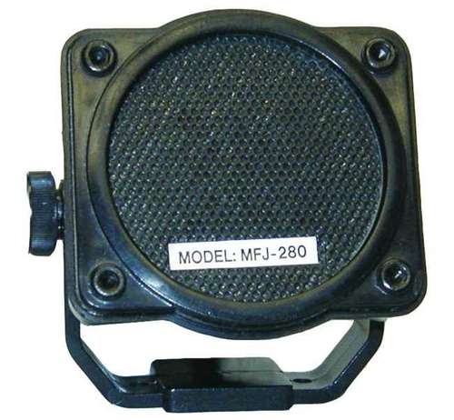 Mfj-280 mobile extension speaker with magnetic swivel base 3w 8,