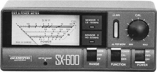 Diamond sx-600n vswr power meter