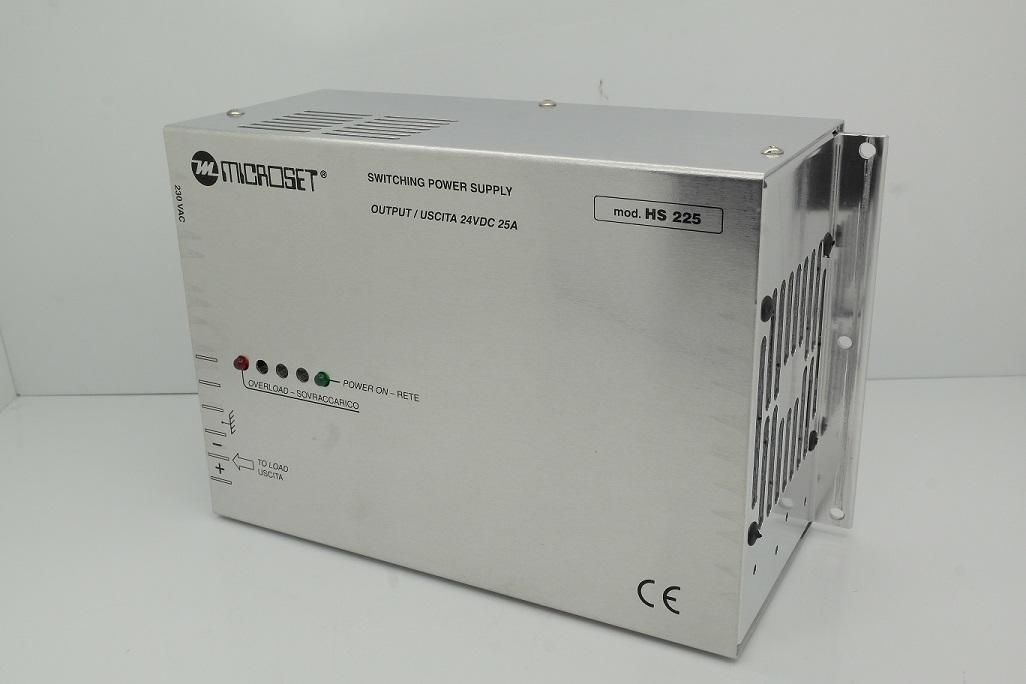 HS-225  Microset 25A 24V Switch Mode Power Supply