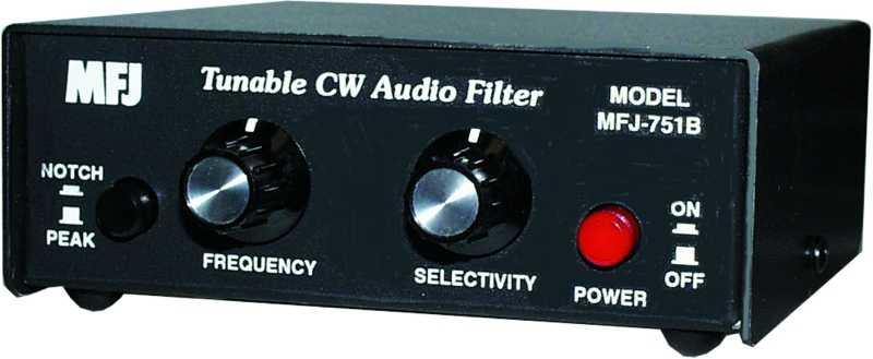 MFJ-751B - Super Tunable CW Audio Filter