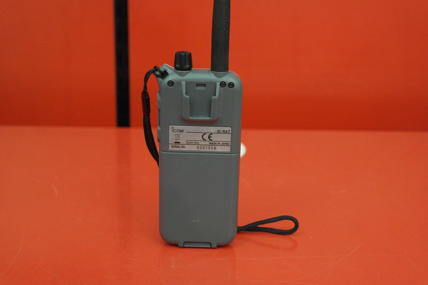 Second Hand Icom IC-RX7 Wideband Handheld Receiver Radioworld UK