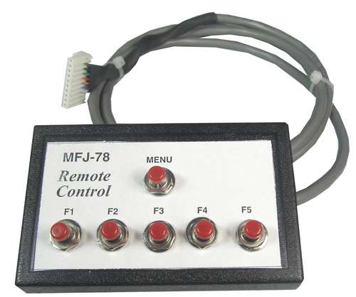 Mfj-78 full function remote control for mfj-492