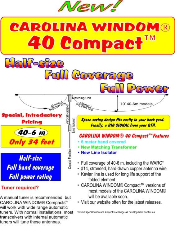 CW-COMPACT-40 Radio Works Carolina Compact 40