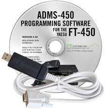 Yaesu FT-450 programming software and USB-63 - ADMS-450