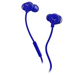Puma Bulldogs In-Ear Headphones with Mic - Blue