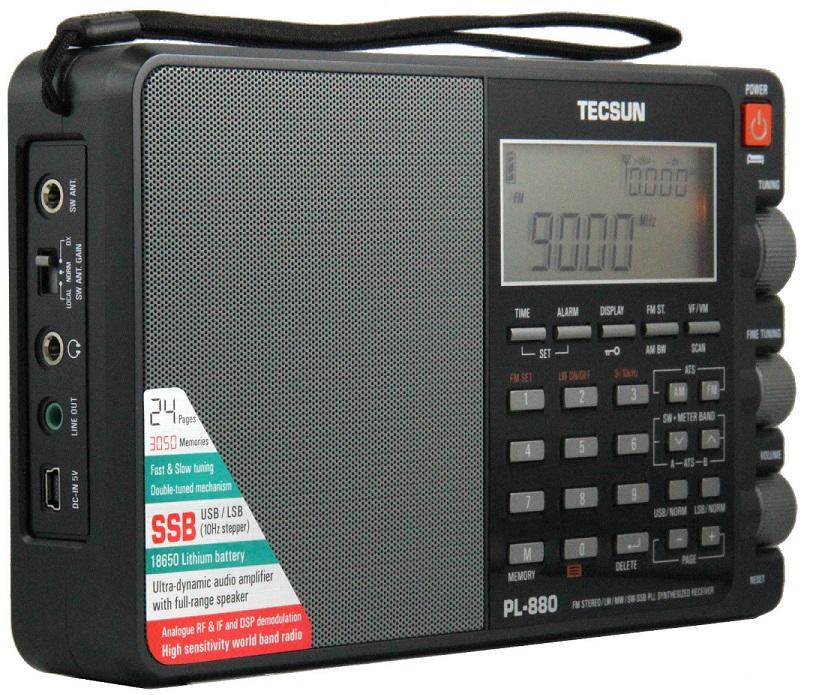 Tecsun PL-880 Portable World Band Radio With AM/FM/SSB1