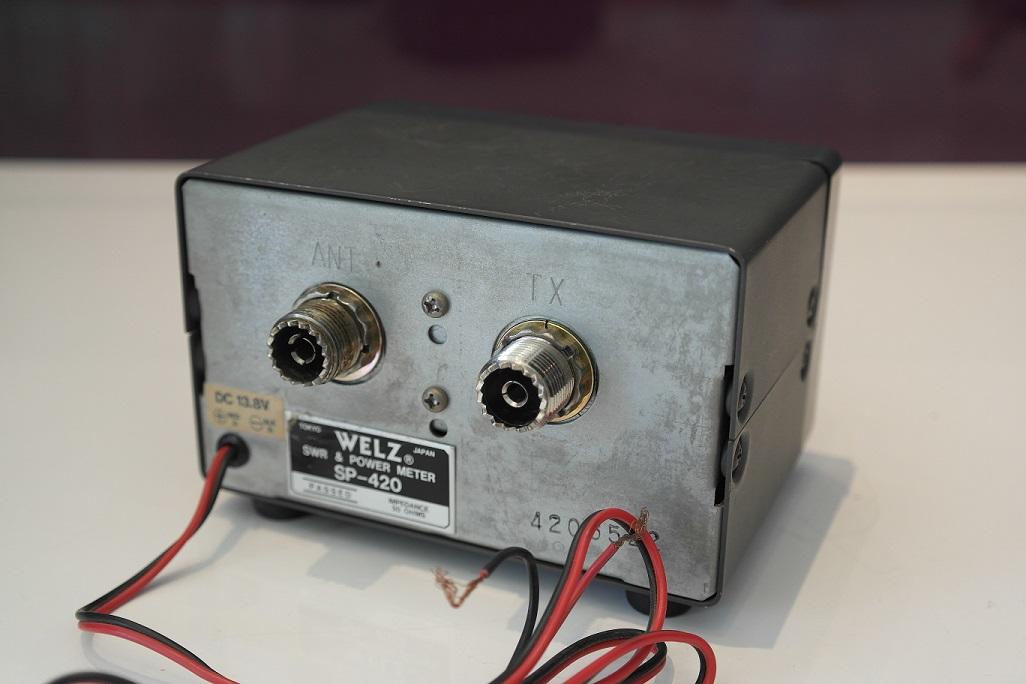 Second Hand Welz SP-420 VHF/UHF SWR Meter - radioworld Second Hand Welz SP-420 VHF/UHF SWR Meter - radioworld